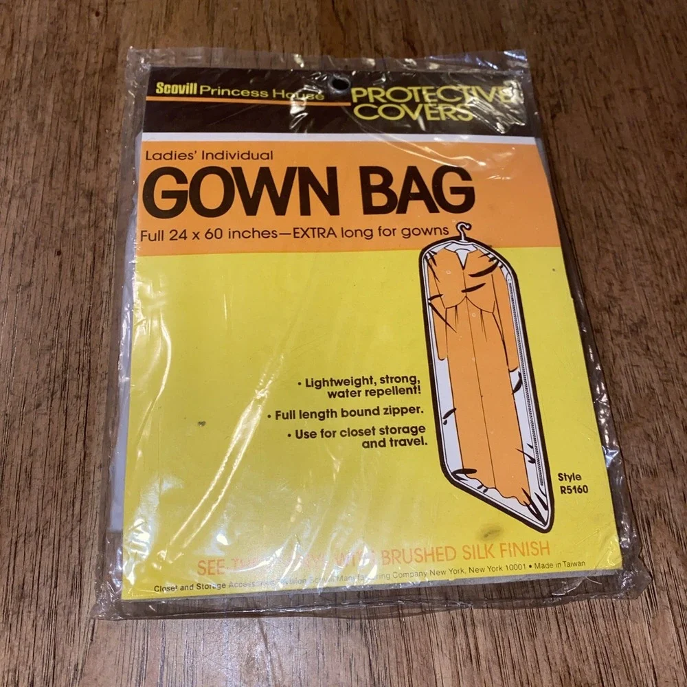Vintage Scovill Princess House Gown Bag 24x60